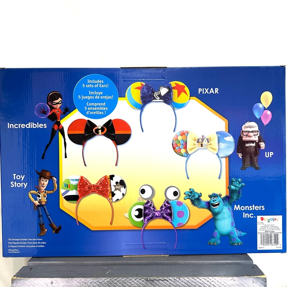 Disguise Disney Pixar Toy Story / Incredibles Dress Up 5-Piece Headband Ear Set